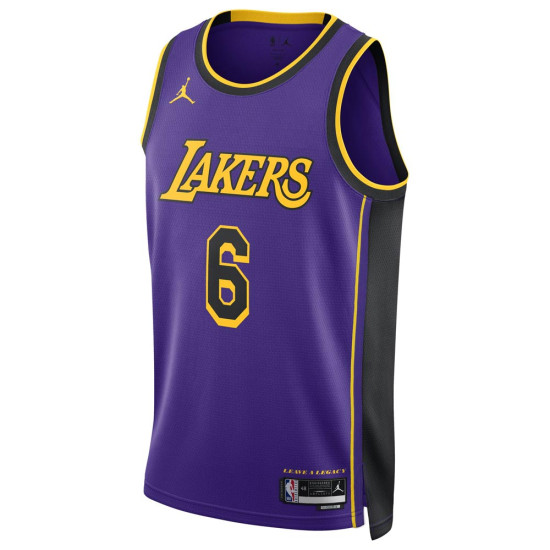 Jordan Ανδρική φανέλα LAL MNK Dri-FIT NBA Swingman Jersey Statement Edition 22